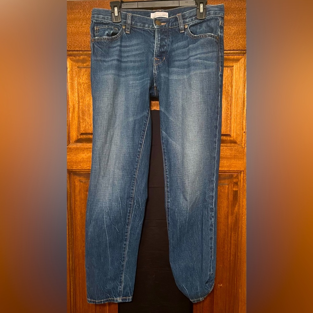 LOFT boyfriend fit jeans